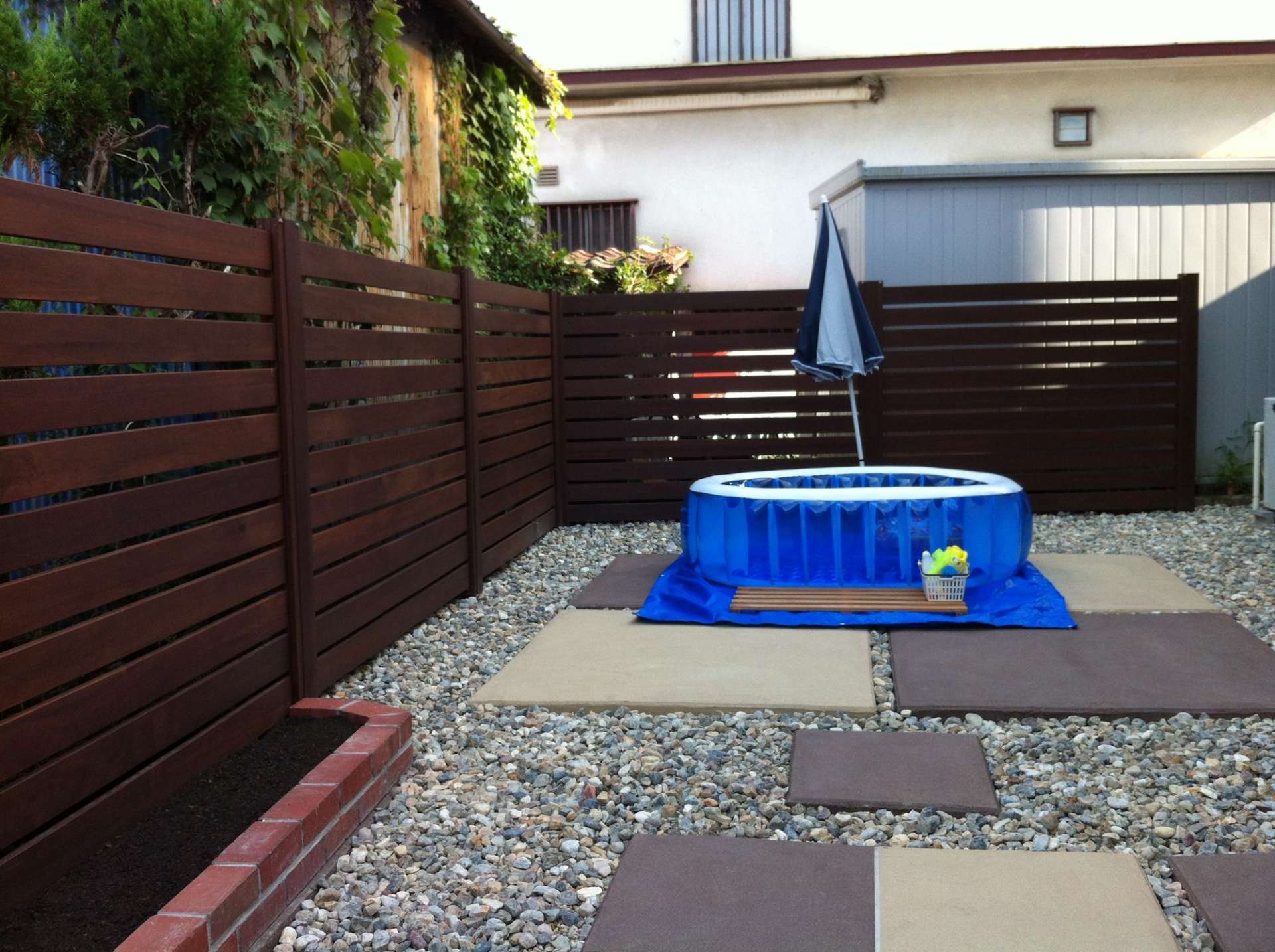 シンプルなガーデン！！